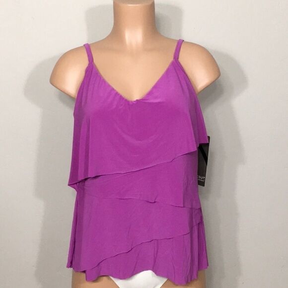 MAGICSUIT orchid tankini top. 8. NWT - Picture 5 of 11